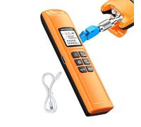 Generico Fiber Light Tester | With LED Light Portable Detector,Frequency Flexibility Meter With Cable Tester - For SC FC ST Interface FTTH CATV Data Center Testing Technicians Engineers