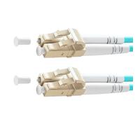 Generico Fiber Optic Patch Cable - 10Gbps Low-Loss 62.5/125μm Blue｜LC to LC Duplex Multimode 1m, for Home Network Workplace Internet Game Streaming Service Providers, High-Speed Data Transfer