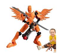 Generico Figura d'azione mobile multi-snodata, Robot mobile multi-snodabile | Giunti mobili Giocattoli robot flessibili,Personaggi giocattolo e set da gioco Robusti personaggi d'azione creativi per