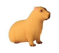 Genérico Figura di Capibara 28 cm | Modello di animale Capibara realistico, ornamento animale decorativo per giardino esterno, tavolo scaffale per casa feste