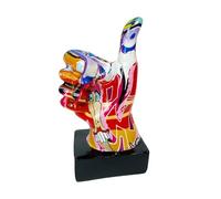 Generico Figuras Para La Decoración Del Hogar - Figurillas De Resina Con Gestos De Los Dedos, Figurillas De Pulgar En Señal De Paz, Centros De Mesa Y Escultura De Señal Para Mesa,para Sala Dormitorio