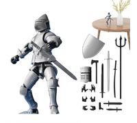Generico Figure Azione Per Ragazzi,Giocattoli Antistress a Figura per Bambini - Set di Montaggio Movibili per Animazione Stop Motion e Scrivania