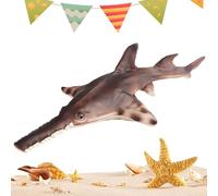 Generico Figure di animali marini - Modello animale di pesci in gomma di grandi dimensioni, modello di tavolo da realistica per gioco educativo, statua del tavolo da cucina 'appartamento |