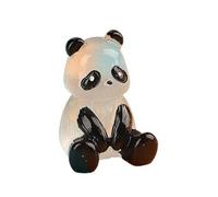 Genérico Figure di Panda, Pandas Luminosi in Resina, Figure di Animali Che Brillano al Buio | Squisite Figure di Panda in Resina Artigianali per familiari, amici e colleghi