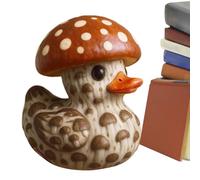 Generico Figure Paperelle Ortaggio, Piccole Decorazioni Papere 3D, Scultura Resina Centrotavola per Collezionisti Adulti Bambini Mensola Scaffale Libreria