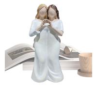 Generico Figurina di madre e figlia, figurine di madre e figlia,Figurine che abbracciano la e la Decorazione da tavolo - Statuette in resina di, decorazione da tavolo per soggiorno, c