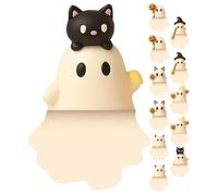 Generico Figurina Per Custodia Telefono | Accessorio Per Figurine Telefono | Design Stacca e Attacca 12 Pezzi Tema Halloween Accessorio per Smartphone per Bambini e Donne