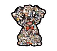 Generico Figurina Puzzle in Legno per Il Gioco in Famiglia e rompicapo per Tutte Le età,un'idea stimolante 377