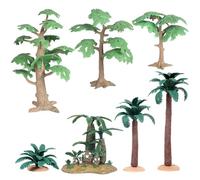 Generico Figurine Di Alberi In Miniatura,7 Pezzi Figurine Artigianali Per Il Paesaggio E Le Piante - Modelli Di Alberi Per Scenografia E Paesaggio | Per Donne Uomini Bambini Adulti Amici Famiglia