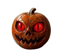 Generico Figurine di dagli occhi di Halloween, ornamento della scrivania spettrale per mensola, tavolo da pranzo, scaffale, ingresso, casa stregata, accento in raccapricciante stagionale per la vet