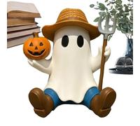 Genérico Figurine Di Halloween - Scultura Resina Personaggio Halloween Scrivania - Scultura Raccapricciante Decorazione della Casa per feste Giardino Patio Porta Terrazza Finestra Casa