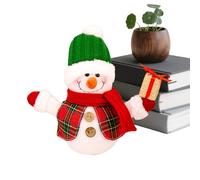 Generico Figurine Natalizie - Centrotavola Bambola Ornamentale con Luce,Centrotavola per Il Natale per Tavoli,per La Festa Inverno Casa FESTIVITÀ Scrivania Interno Pranzo Casa Tavolo