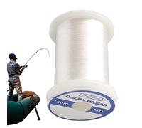Generico Fil de Pêche - 1.3 pouces Ligne Pêche | Polyester Fil Durable - Fils de pêches en Polyester des 100 m Haute résistance pour pêches Sportive loisirs et Usage quotidien