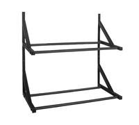 Generico Filament Storage Shelf, Double-Layer 3D Filament Organizer, 16.93x8.27x15.75 Inches, Space-Saving Design, Industrial Strength Mount, Wall-Mounted Holder for Workshop Enterprise