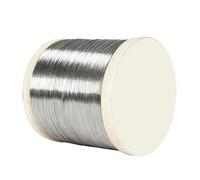 Generico Filo Morbido in Acciaio Inossidabile 304 Filo Duro, Diametro 0.1 mm~5.0mm, per la creazione di Gioielli, sculture, Resistente alla ruggine e Durevole(Size:D0.2mm*100m(1pcs, Hard Wire))