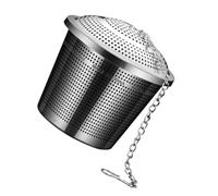 Generico Filtro per Spezie in Acciaio Colino Rete Fine con Gancio per Cucine e Pentole Setaccio per e Zuppe Filtro per Spezie Sospese