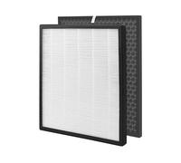 Generico Filtro purificatore d'Aria H13 True HEPA e Set di filtri a Carbone Attivo di Ricambio Compatibile con LEVOIT LV-PUR131 / LV-PUR131-RF/LV-PUR131S