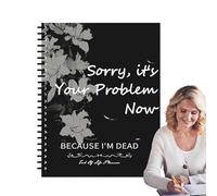 Genérico Fine Life Organizer Binder | Notebook Spiral informazioni di fine vita, registrare le cose che famiglia ha bisogno di conoscere la cartella novità per il padre, madre