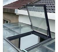 Generico Finestre per lucernari per tetti e Cantine, Porta per lucernario per soffitta, Finestra per Tetto a Risparmio energetico 70x95 cm (27,6x37,4 Pollici), Copertura per lucernario ventilata per