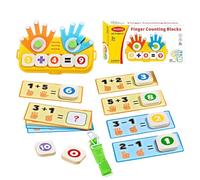 Generico Finger Counting Math Toy - 1 Pc Early Educational Preschool Learning Game Interactive Number Skills Development | Kindergarten Math Game Counting Toy Homeschool Use Preschool Birthday Gift