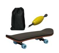 Generico Finger Skate Board - 3.9in*1.14in*0.79 In Antislip Fingertip Game | Wooden Handheld Game | Fully Enclosed Bearing Toy Skateboard | For Student Adult Bedside Desktop Dorm