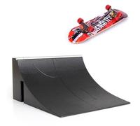 Generico Finger Skateboard Park, Fingers Board Skate Park Kit, Skateboard Fingerr Toys Deck Ramp voor jongens of meisjes cadeau, Mini Fingeer Board Skate Training voor kinderen