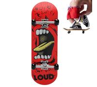 Generico Finger Skateboard - Skateboard di giocattoli di | Giocattoli per le dita per il movimento delle dita | Finger Scooter, tastiegne Skateboard Interactive Finger Toys per Skateboarder Crea Skat