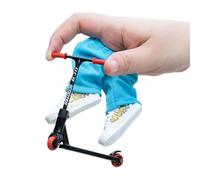 Genérico Finger Toy Skateboards - Finger Toy Set | Finger Skateboards for Kids | Swing Board Fingertip Movement Favors Replacement Wheels and Tools Scooter Favors Accessories