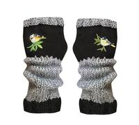 Generico Fingerless Gloves - Stylish Hand Accessory | Soft Stretch Fabric with Open Finger Design Feature, Fashion Accessories, Category Item for Outdoor Driving and Casual Use