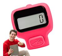 Genérico Fingerzähler - Finger Counter Clicker Reihenzähler | Elektronischer Zähler Rundenzähler ABS Material Handlicher Digitaler Zählgerät Leicht Tragbar Für Sport Training Outdoor