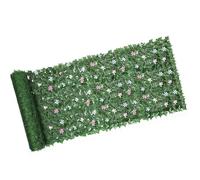 Generico Finto Muro di per Privacy | Schermo per Privacy da Balcone 3,3x3 M,Sfondo Verde in Finta Anti-UV | per Balcone Casa Appartamento Terrazza Piscina Matrimonio Sfondo Eventi