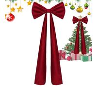 Genérico Fiocchi per Alberi di Natale, per Alberi con Legami Natalizi, Grande Decorazione per la casa per Interni ed Esterni, Porta Anteriore, Ghirlanda, Giardino, Cortile,