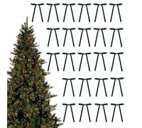 Generico Fiocchi per Albero di Natale | Decorazioni di Velluto 13x18 Cm per Matrimoni | 24 Pezzi Addobbi Festivi per Portone Ghirlanda Scale Mobile | Donze Ragazze Nozze Natalizie