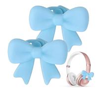 Generico Fiocchi Per Cuffie | Set Di 2 Pezzi In Silicone Di Ricambio,Decorativi A Per Le Cuffie | Ideali per Donne Ragazze Studenti Regali Compleanno Festa Giornata