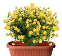 Generico Fiori Artificiali Da Interno,Piante Finte Da Giardino | Resistenti Ai Raggi UV E Antipolvere, Decorazioni Eleganti Per Casa Idee Per Finestre, Terrazzi E Centrotavola Nuziali