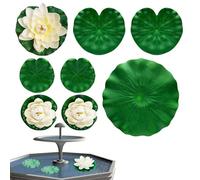 Genérico Fiori Galleggianti | Piante Artificiali Realistiche per Stagni Ornamento Giardino per Paesaggi Di Primavera Pioggia Cascata Valle Matrimoni Feste In Lago Estate