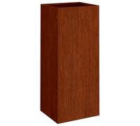 Generico Fioriera 32x29x75 cm in Acciaio Corten