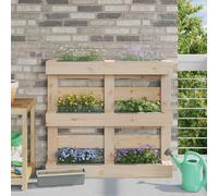 Generico Fioriere per Euro Pallet 12 PCS Grigio Chiaro,Prato e Giardino,Giardinaggio,Vasi e fioriere-42037206
