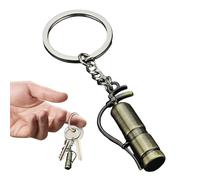 Generico Fire Safety Key Chain, Zinc Alloy Firefighter Pendant, Creative Mini Rescue Keyring with Symbolic Safety Design, Graduation Gift Keychain for Firefighters and Responders Use