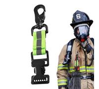 Generico Firefighter Gloves Strap Clip - Firefighting Rescue Turnout Gear - High Visibility Multifunctional Heavy Duty Easy To Use Nylon Webbing Firefighter Gloves Strap For Mechanics