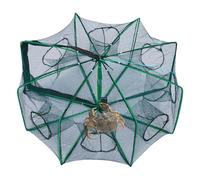 Generico Fischfalle |1*PCS Tragbarer Fangkorb angeln | Ausbruchssichere Netzreuse Köderfisch | Reuse Angelköder Lebendfisch, Ideal Teich Fluss See, Süßwasserfischer Camping Raubfischangeln ZA