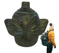 Generico Fischietto della Morte - Fischio Misterioso E Forte, Dimensioni Compatte, Autentico Stile, Costruzione | per = Costume Evento Festival Festa Cosplay Guerra Tema Decorazione Horror