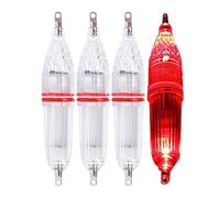 Generico Fish Attracting Light - 4-Piece High-Brightness Bait Lure Lamp | Deep Drop LED Fishing Light - River Outdoor Lake Bank Shallow Water Saltwater