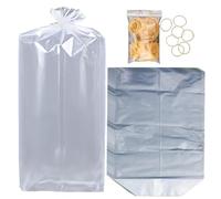 Generico Fish Bags for Transporting, Leak-Proof Shipping Pouch, 50 Pieces Live Container, Fish Thickened Bags for Aquariums, Shops, Fishing Grounds, 11.81x20.47 Inches