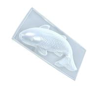 Generico Fish Chocolate Mold - PP 13.77x6.88 Inches, Carp Candy Mould, Easy Release Baking Mold | Pastry Craft Tool For Rice Cake, Moon Cake, Chocolate, Jelly, Festival Celebrations, Home Baking