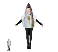Generico Fish Costume Adult, Lightweight Humorous Sea Creature Costume, for Halloween Parties Cosplay Event (Style B)