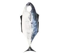 Generico Fish Costume Cosplay - Funny Animal Cozy Outfit for Masquerade Party Role Play Halloween Events | Soft Plush with Full Body, Adult Animal Costume, Fish Suit for Costumes Festival Dress Up