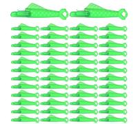 Generico Fish Mouth Needle Threaders - 50PCS Portable Sewing Tools for Embroidery Floss & Craft Projects | Quick Thread Inserters for Hand Sewing & Stitching