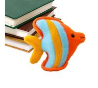 Generico Fish Plush - Cartoon Soft Cute Cuddly Comfort Fish Throw Pillows | 8inch Calming Plush Stuffed Dolls for kids Boys Home Living Room Bedroom Daycare Couch Bed Travel