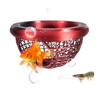Generico Fish Tank Betta Cave,Underwater Sculpture With Night Glow - Fish Tank Floating Shrimp Cave | Ideal For Bedroom Study Room Apartment Hotel Housewarming Birthday